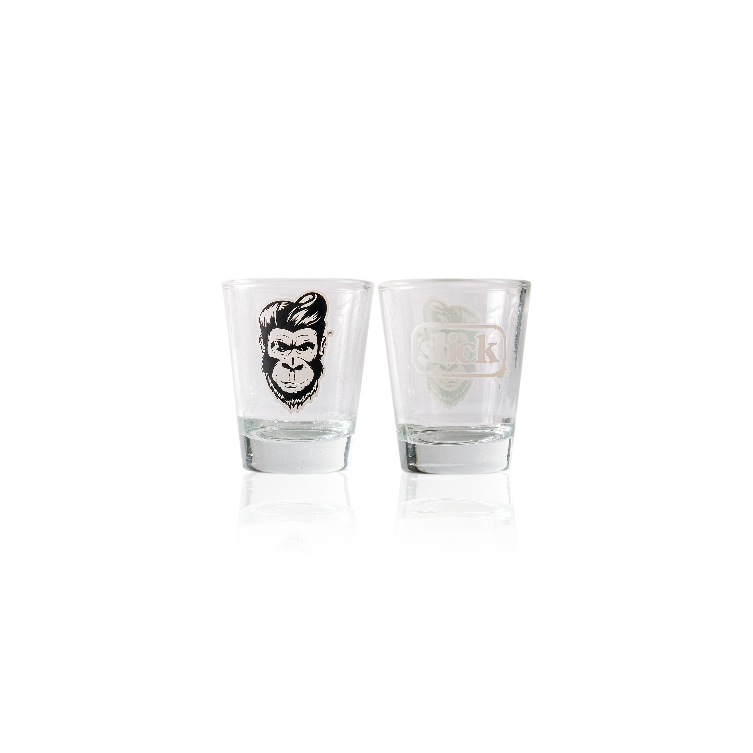 4 x Slick Shot Glasses