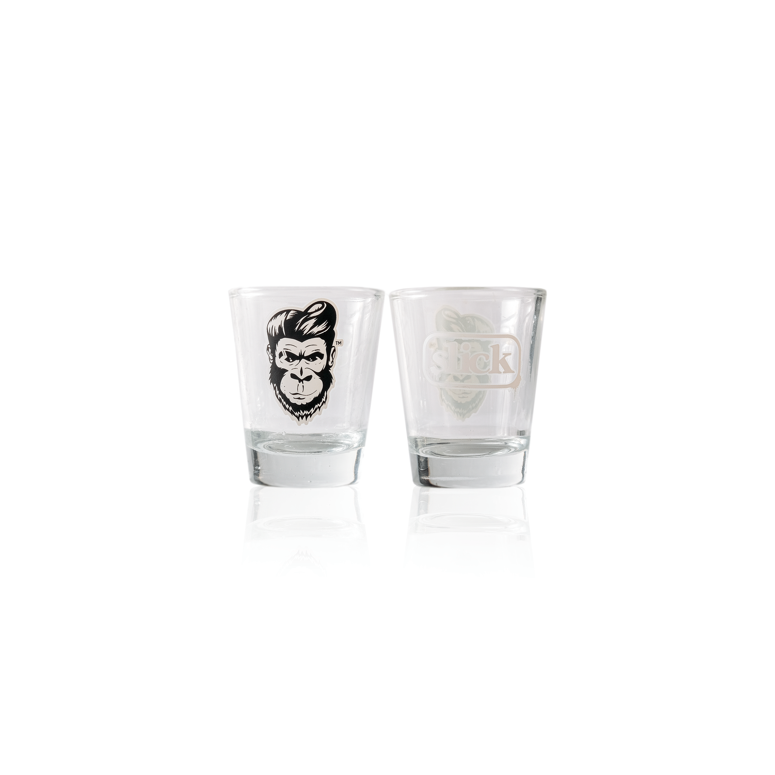 Slick Gorilla 4 x Slick Shot Glasses