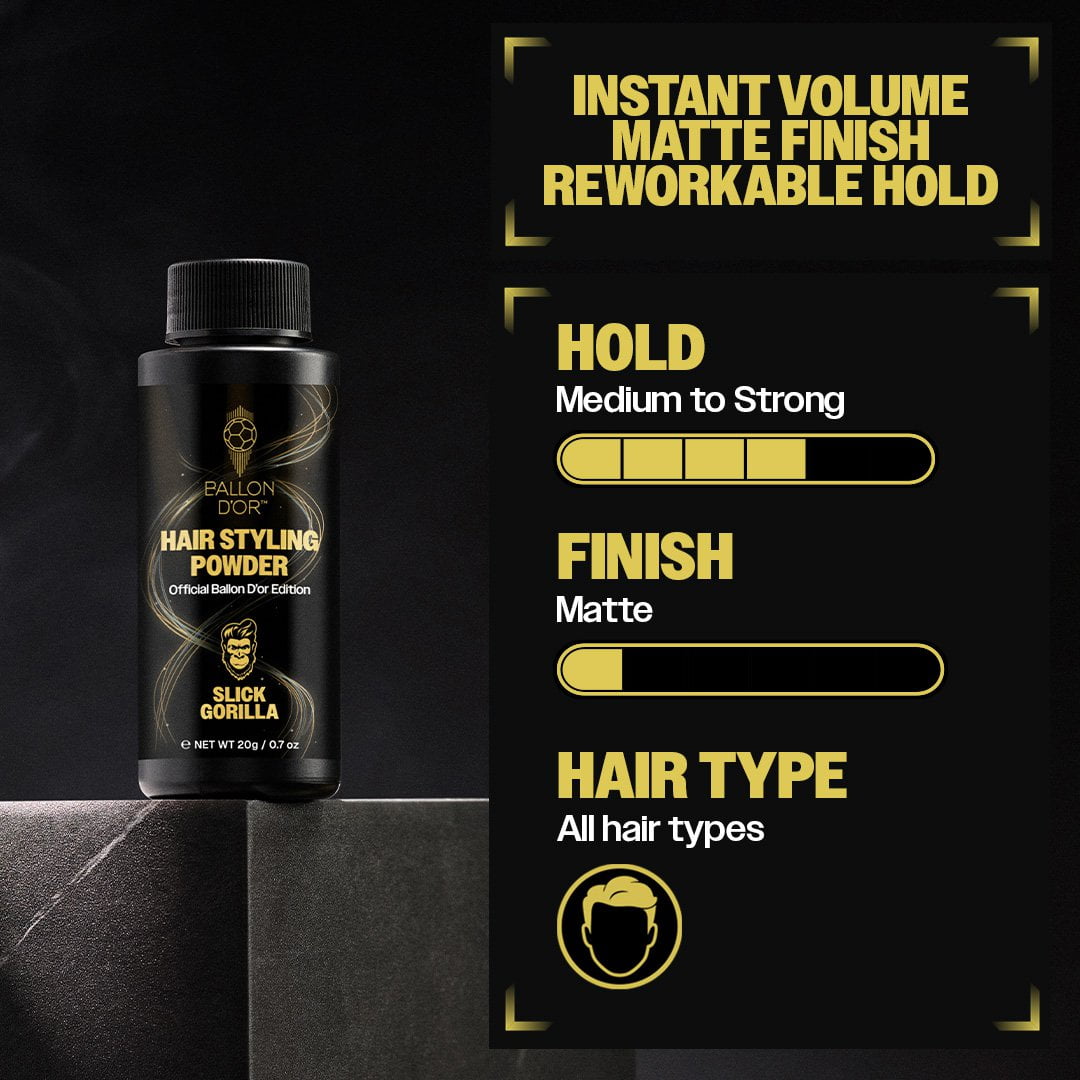 Slick Gorilla Ballon d'Or Styling Powder