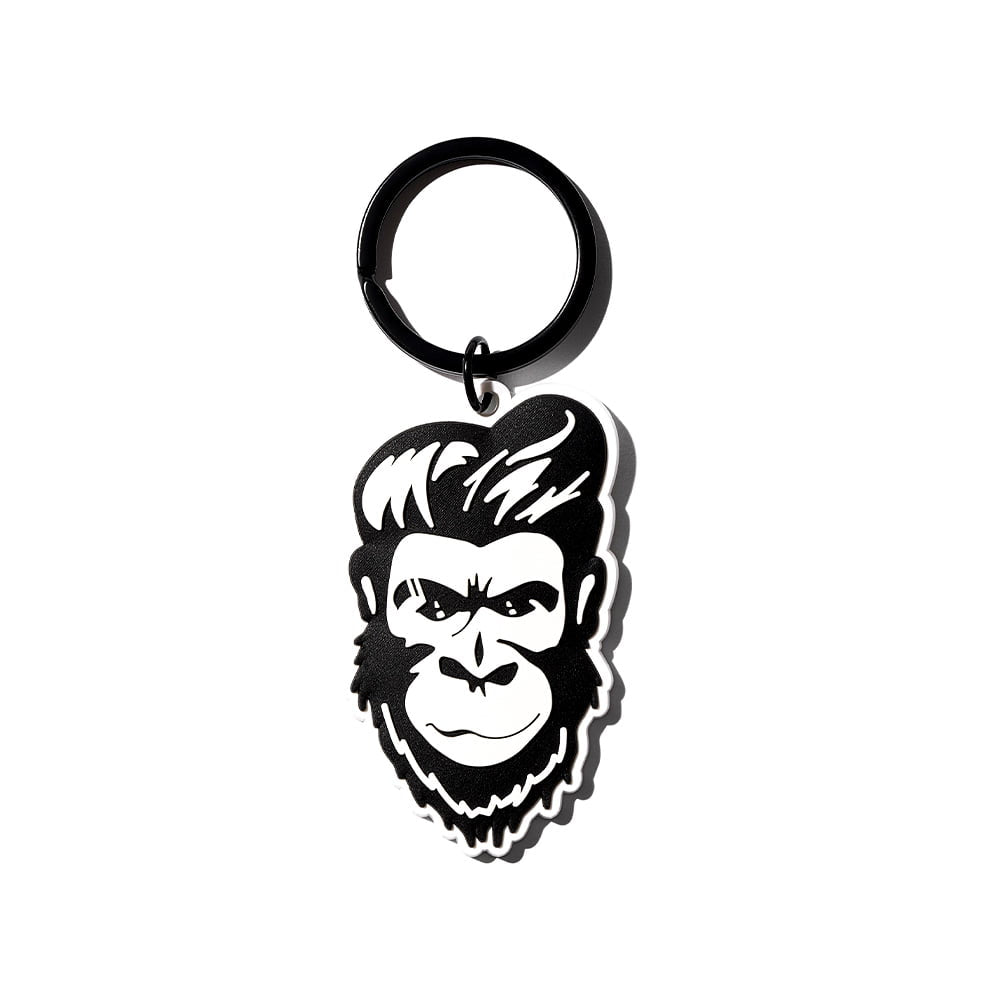 Slick Gorilla Gorilla Head Key Ring