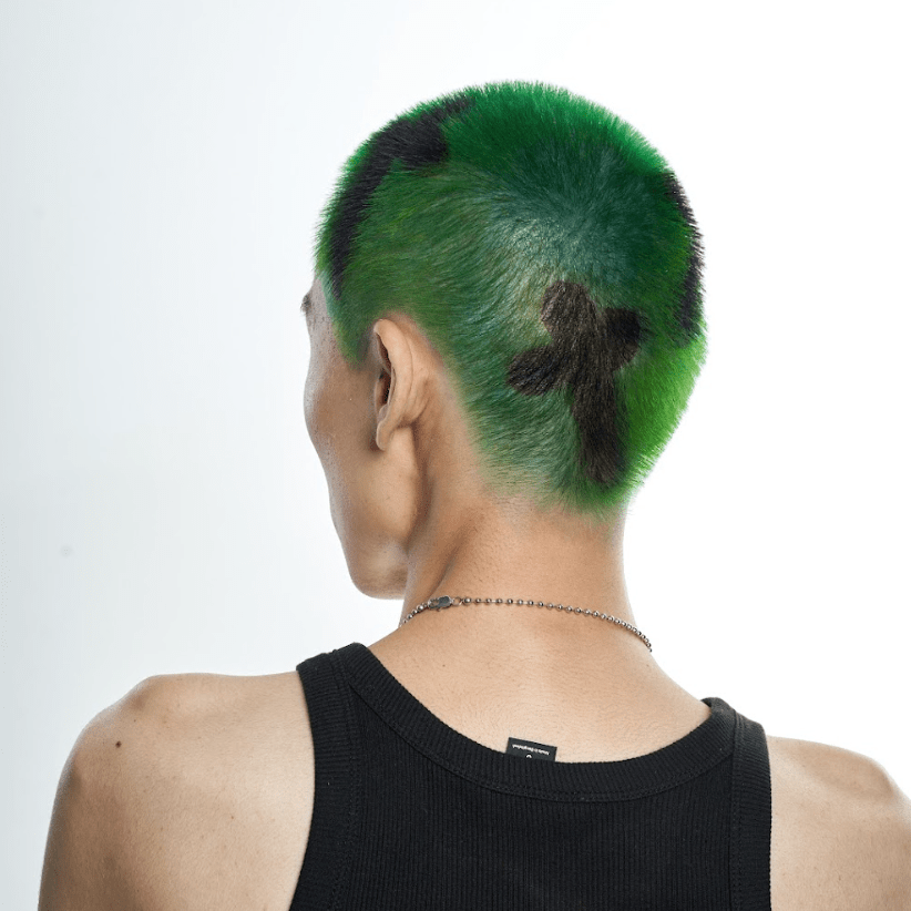 Slick Gorilla Hair Colour Green