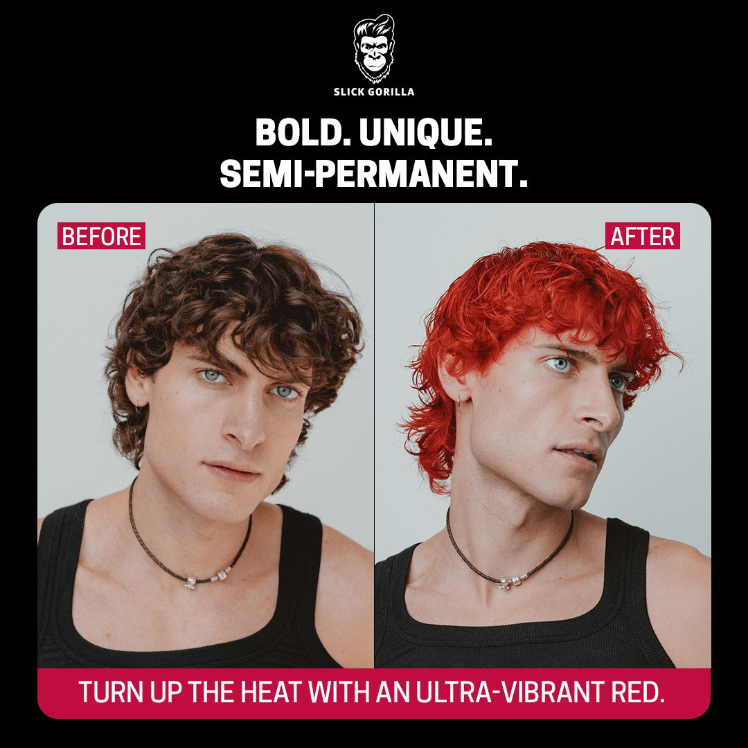 Slick Gorilla Hair Colour Red
