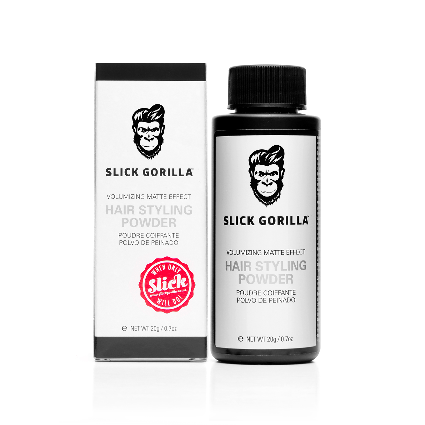 Slick Gorilla Hair Styling Powder