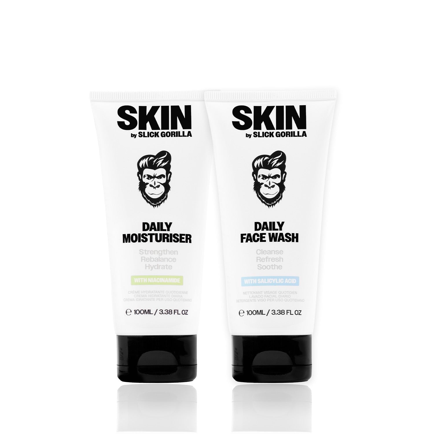 Slick Gorilla UK Daily Wash & Moisturiser Set
