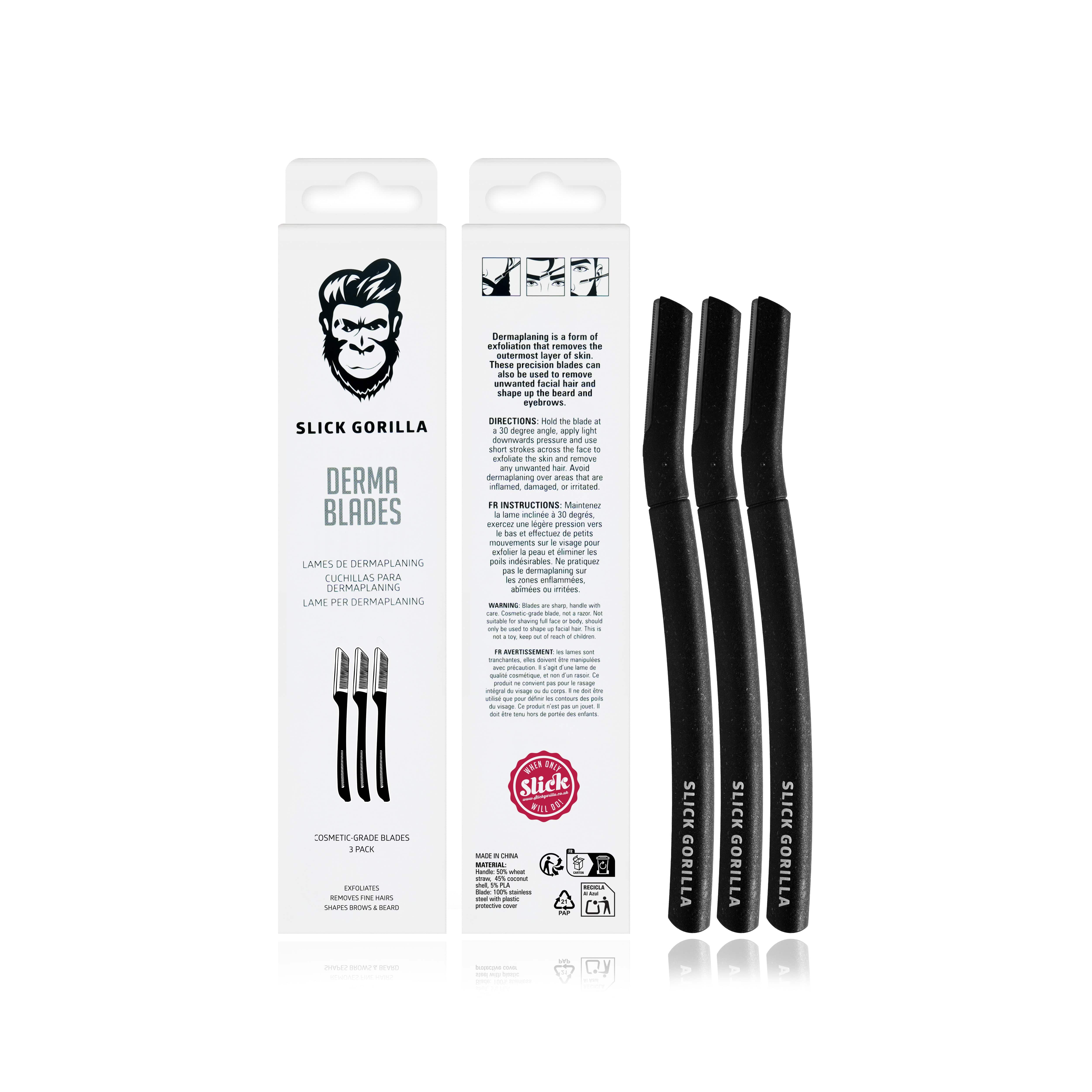 Slick Gorilla UK Derma Blades x3