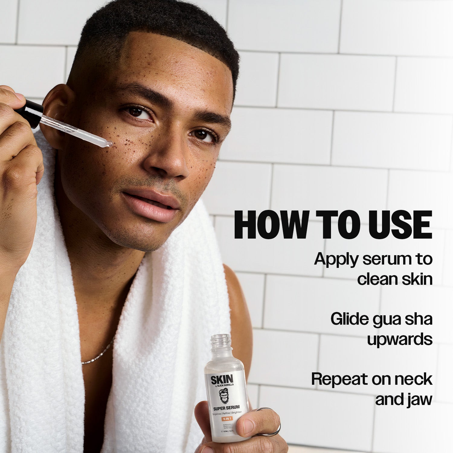 Slick Gorilla UK Super Serum & Gua Sha