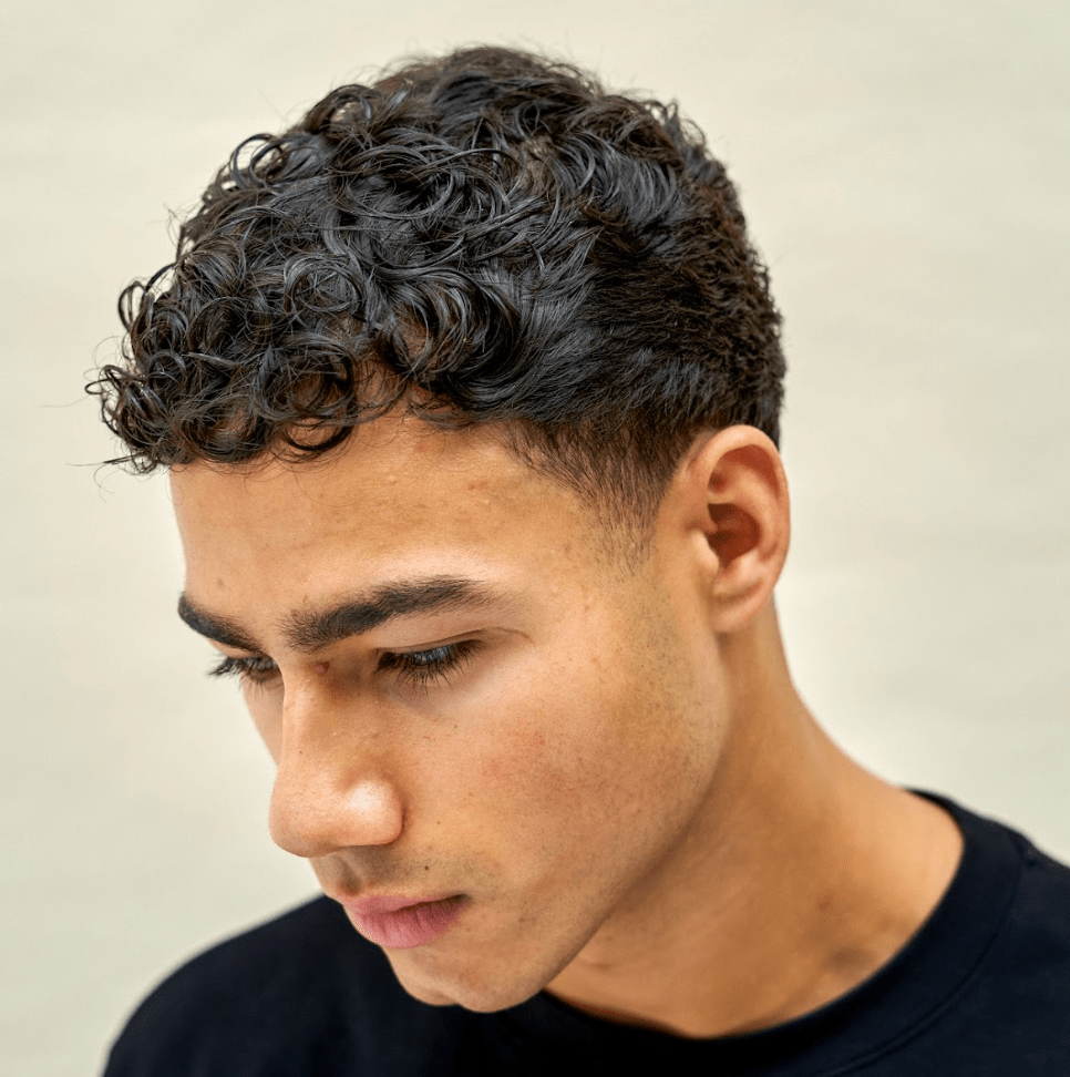 Men's Hair Straighten Wavy Hair Men Hair Product For Straight