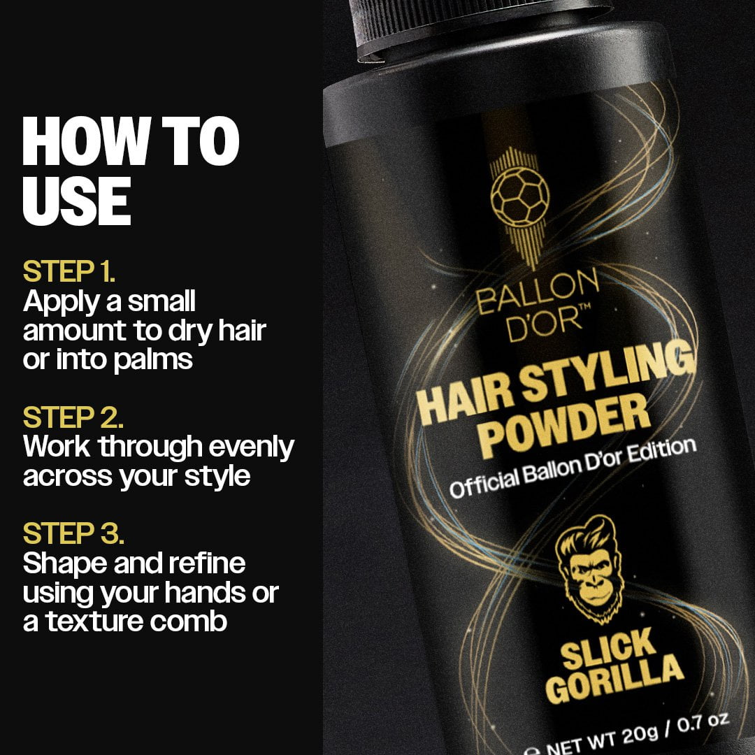 Slick Gorilla Ballon d'Or Styling Powder