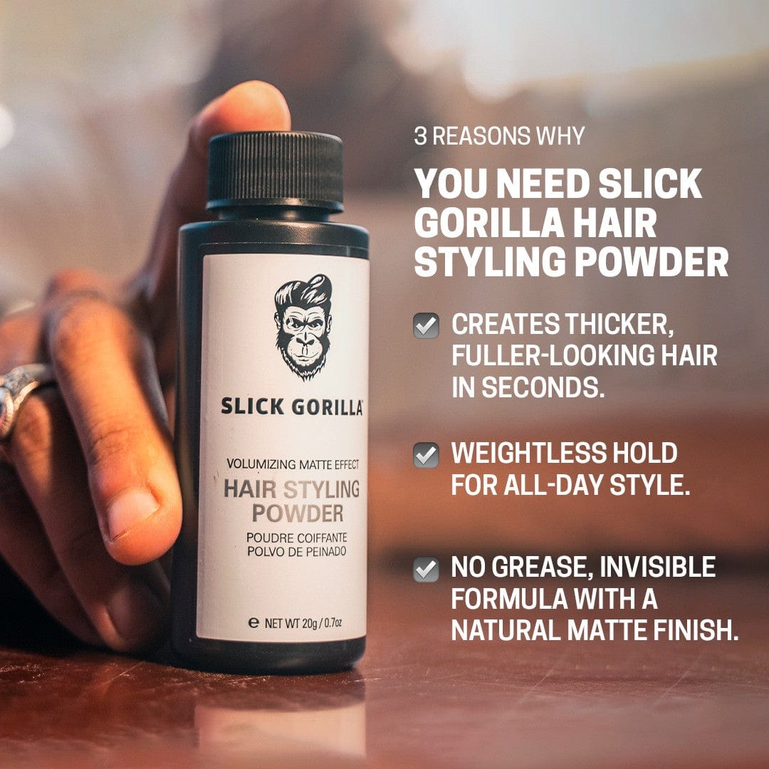 Slick Gorilla Hair Styling Powder
