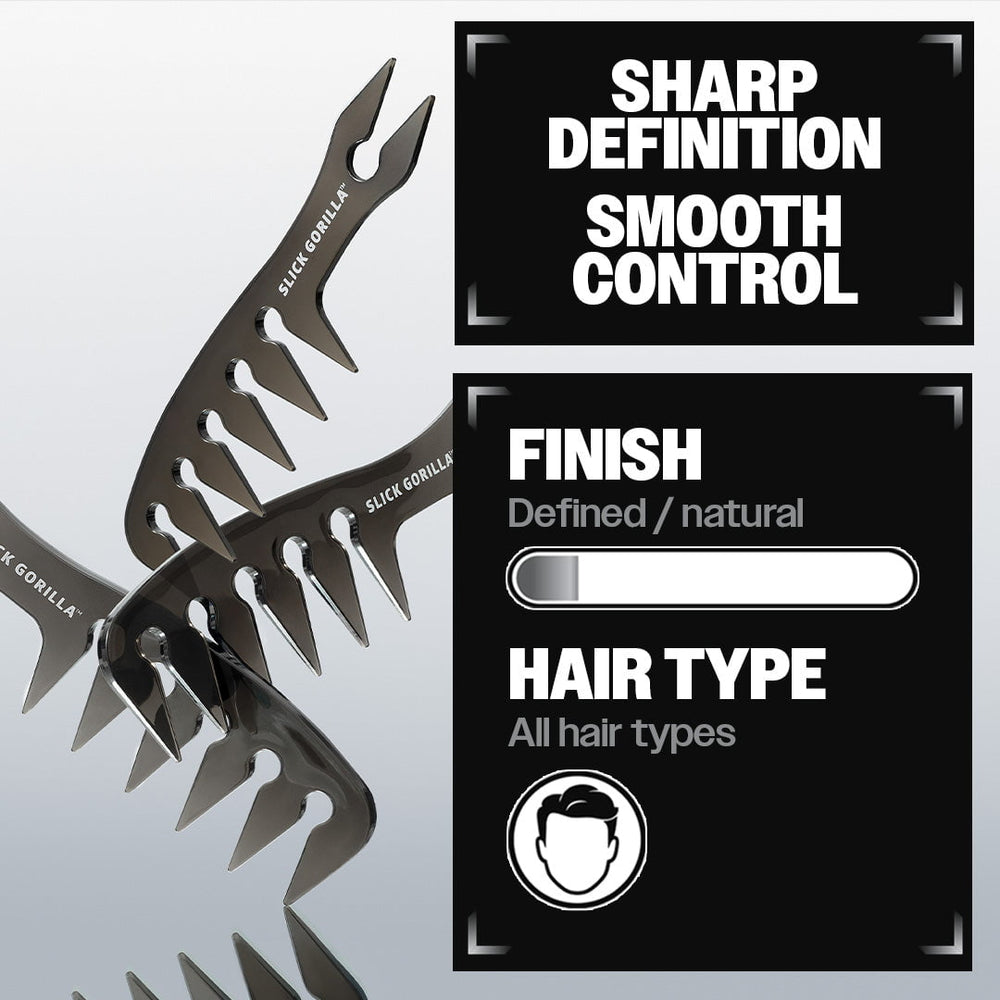Texture Comb | Mens Texture Comb for Hair | Slick Gorilla