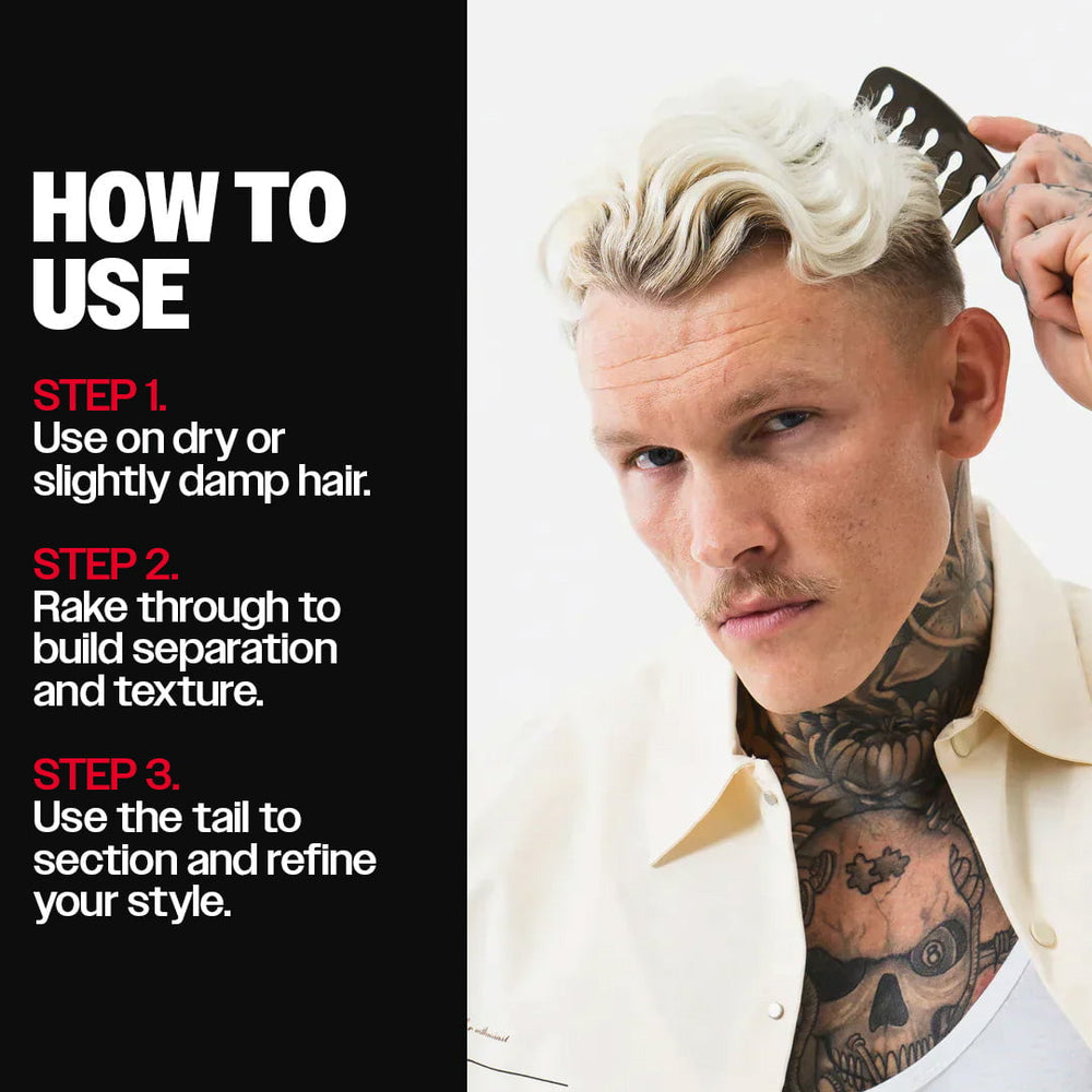 Texture Comb | Mens Texture Comb for Hair | Slick Gorilla