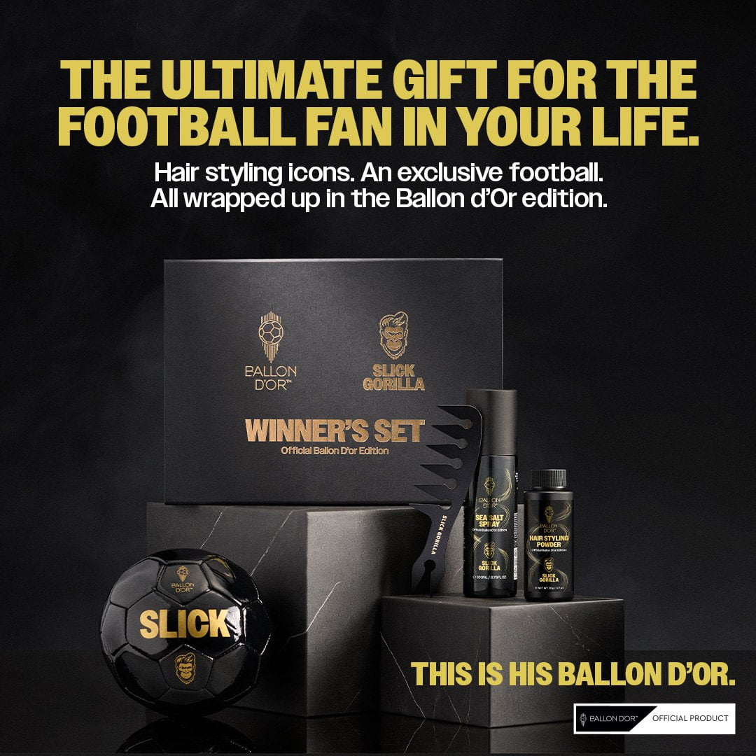 Slick Gorilla UK Ballon d'Or Winner's Gift Set