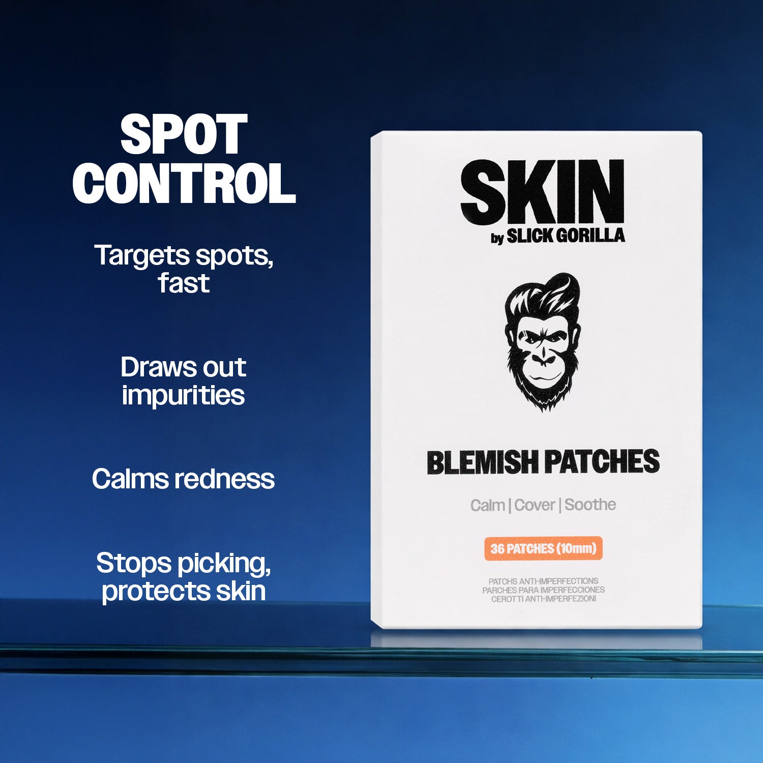 Slick Gorilla UK Blemish Patches (36 Pack)