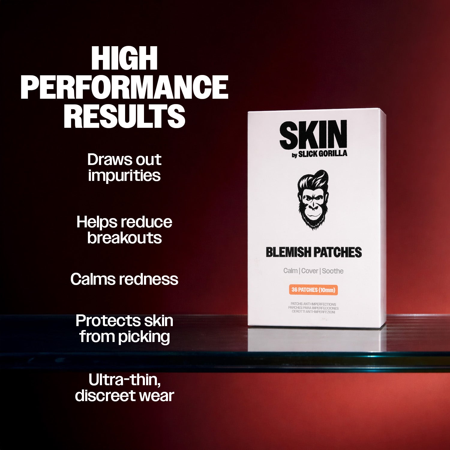 Slick Gorilla UK Blemish Patches (36 Pack)