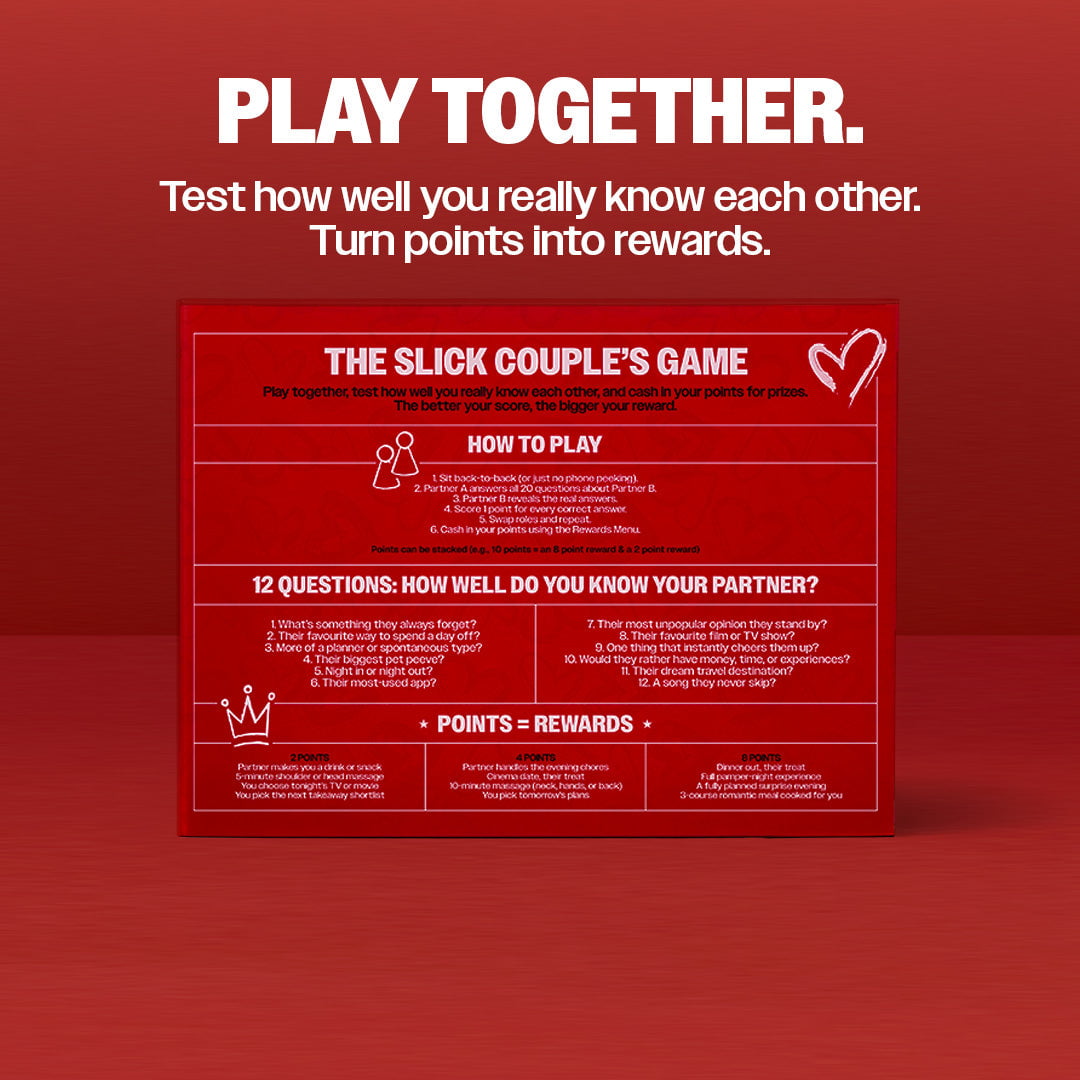 Slick Gorilla UK Manper Valentines Gift Set