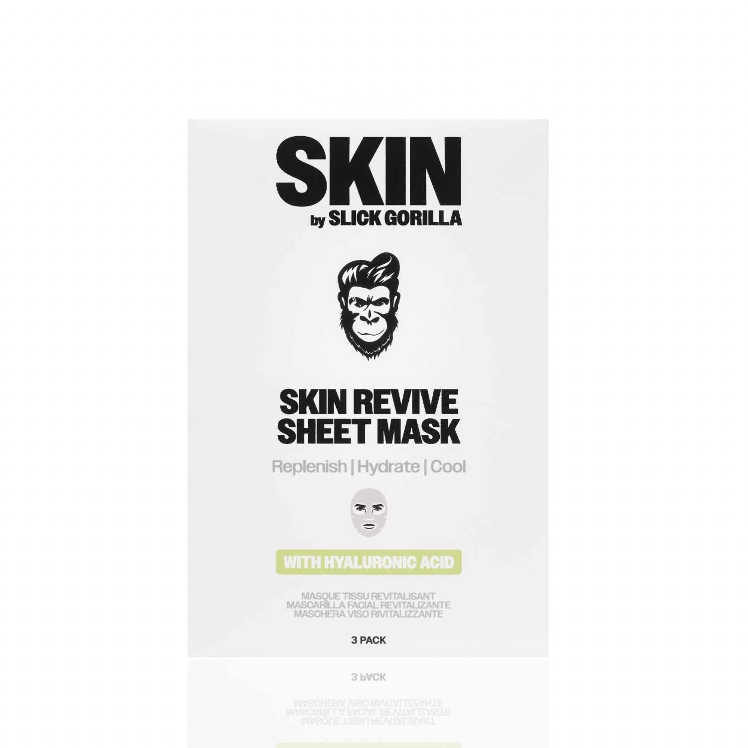 Slick Gorilla UK Skin-Revive Sheet Masks (3 Pack)