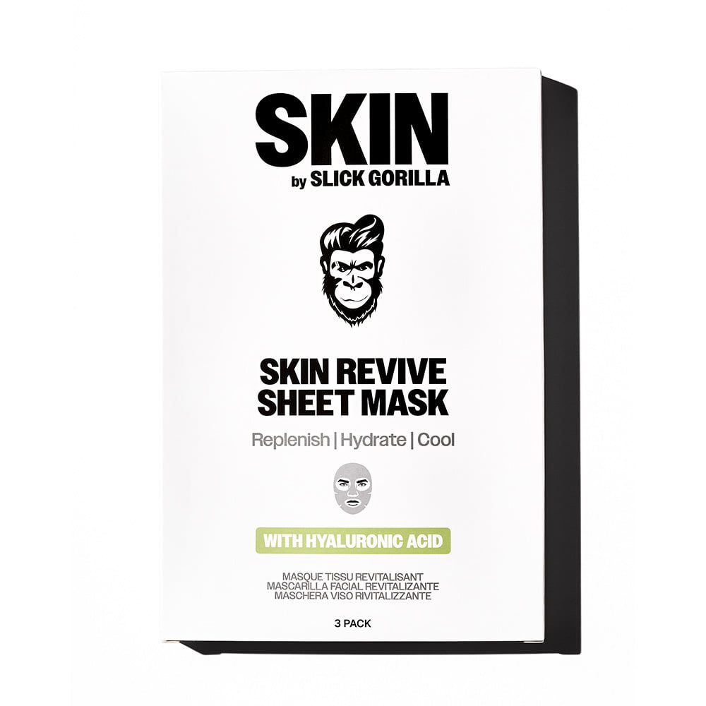 Slick Gorilla UK Skin-Revive Sheet Masks (3 Pack)