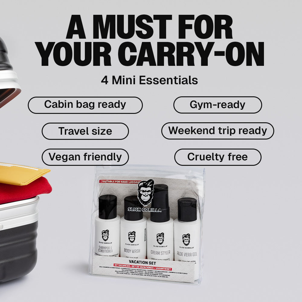 Slick Travel Set | Men's Grooming Kit | Slick Gorilla