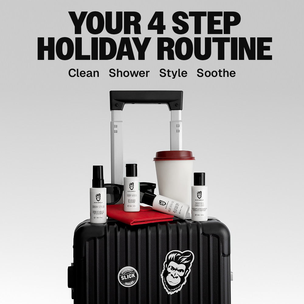 Slick Travel Set | Men's Grooming Kit | Slick Gorilla