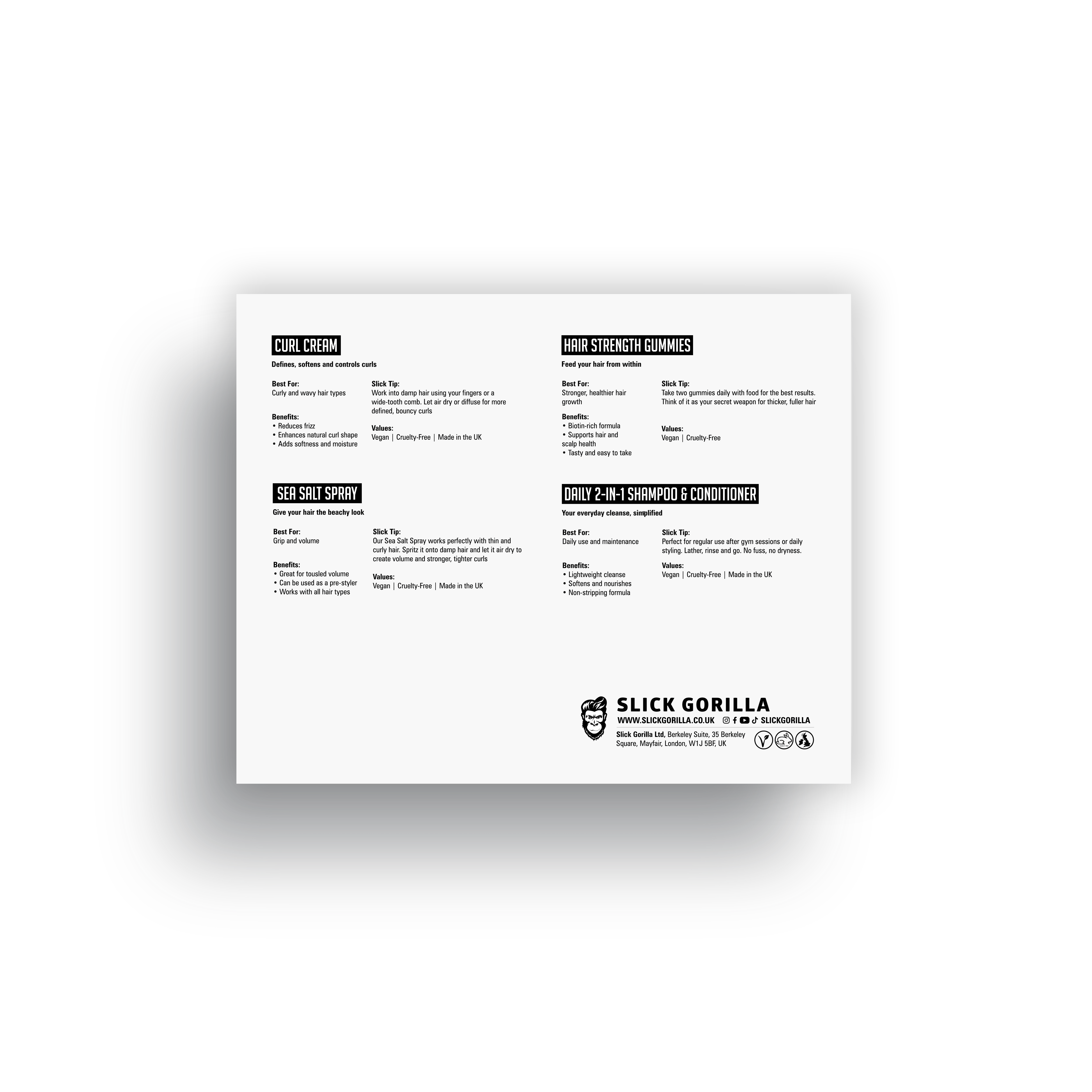 Slick Gorilla UK The Curl / Wave Box Set